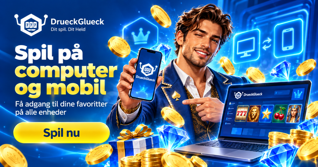 Spil på computer og mobil